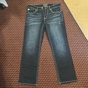 Salvage jeans by Buckle. Worn once. boot cut regular fit. Size 33L